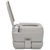 vidaXL Prenosn&aacute; kempingov&aacute; toaleta s n&aacute;držou