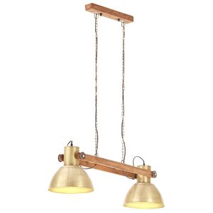 vidaXL Industri&aacute;lna z&aacute;vesn&aacute; lampa 25 W mosadzn&aacute; 109 cm E27