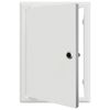 vidaXL Access Panel Biela 33 x 23 x 3 cm Oceľ