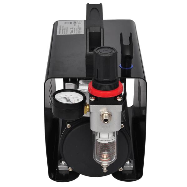 Airbrush kompresor, súprava s 3 pištoľami