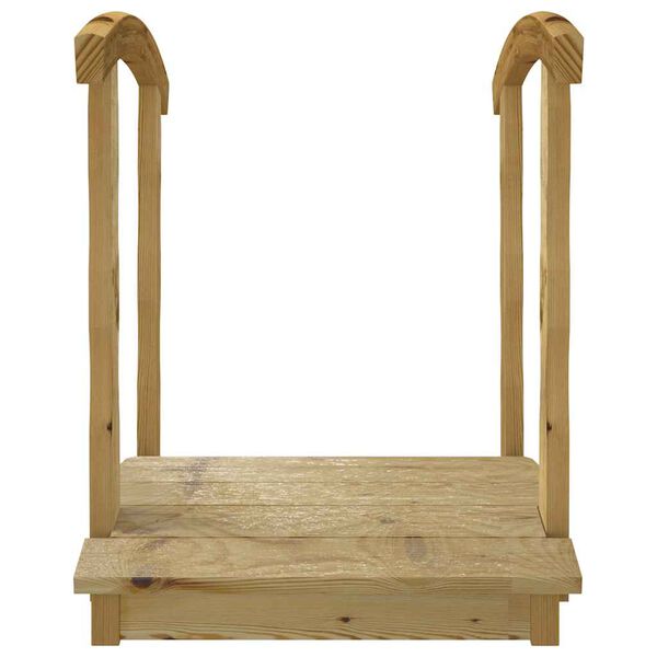 vidaXL Z&aacute;hradn&yacute; most so z&aacute;bradl&iacute;m impregnovan&aacute; mas&iacute;vna borovica