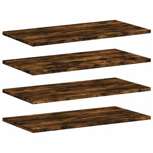 vidaXL N&aacute;stenn&eacute; police 4 ks dymov&yacute; dub 60x30x1,5 cm kompozitn&eacute; drevo