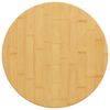 vidaXL Stolov&aacute; doska &Oslash;40x4 cm bambus