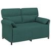 vidaXL Pohovka 100% polyester, kovov&yacute; r&aacute;m, MDF, Preglejka