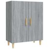 vidaXL Komoda siv&yacute; dub sonoma 70x34x90 cm spracovan&eacute; drevo