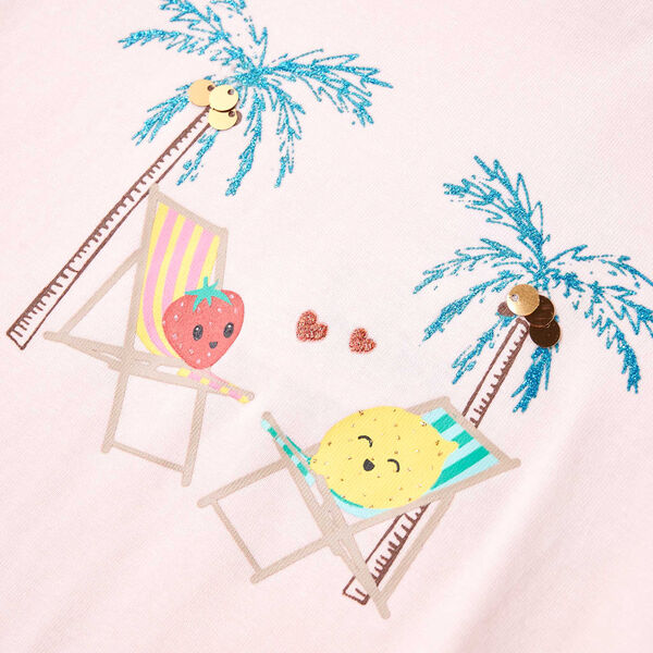 Detské tričko mäkké ružové 116