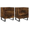 vidaXL Nočn&eacute; stol&iacute;ky 2 ks dymov&yacute; dub 40x35x47,5 cm kompozitn&eacute; drevo