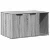 vidaXL Uzavret&yacute; box na stelivo siv&aacute; sonoma 80x50x45cm kompozitn&eacute; drevo