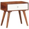 VidaXL Pr&iacute;ručn&yacute; stol&iacute;k 45x30x45 cm Ak&aacute;cia z mas&iacute;vneho dreva