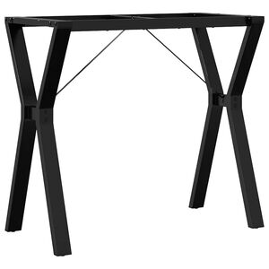 vidaXL Nohy jed&aacute;lensk&eacute;ho stola Y-r&aacute;m 80x40x73 cm oceľ