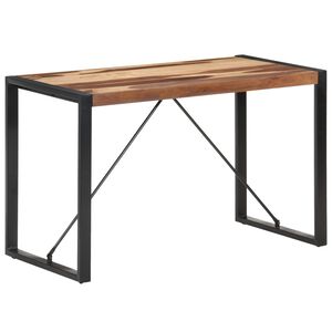 vidaXL Jed&aacute;lensk&yacute; st&ocirc;l 120x60x75 cm, dreven&yacute; mas&iacute;v