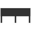 vidaXL Zadn&eacute; čelo s čelnou doskou Čierny dub 200 cm Kompozitn&eacute; drevo