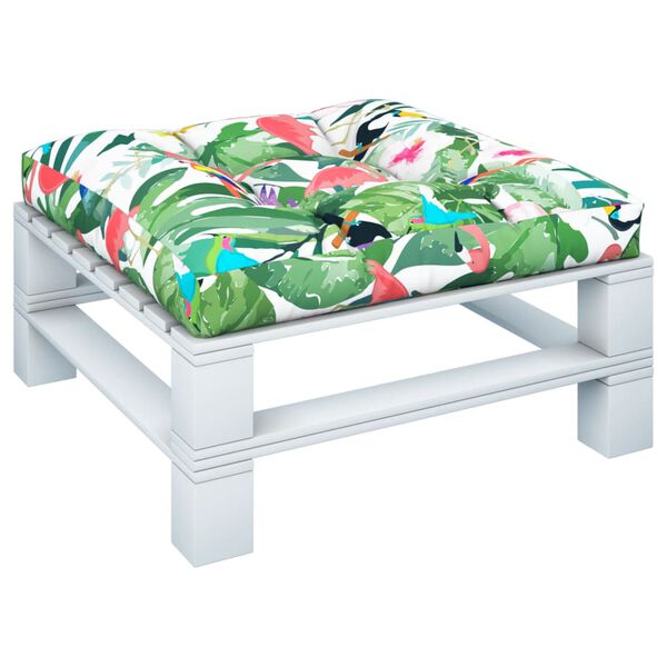 vidaXL Poduška na paletovú pohovku farebná 70x70x12 cm látka