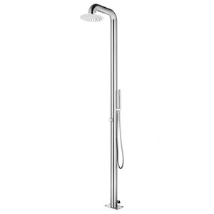 vidaXL Z&aacute;hradn&aacute; sprcha 225 cm nehrdzavej&uacute;ca oceľ