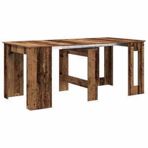vidaXL Jed&aacute;lensk&yacute; st&ocirc;l 180 x 85 x 75 cm Kompozitn&eacute; drevo Star&eacute; drevo