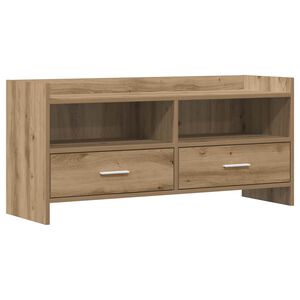 vidaXL TV skrinka 100 x 33 x 47 cm Dub artisan Kompozitn&eacute; drevo