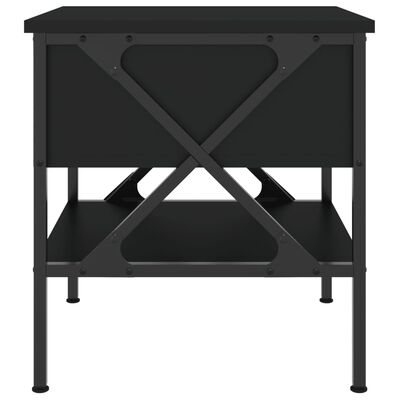 vidaXL Nočné stolíky 2 ks čierne 40x42x45 cm kompozitné drevo