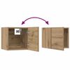 vidaXL Zostava TV skriniek 5 pcs dub artisan 181 x 30 x 120 cm