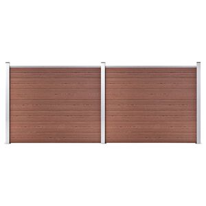 vidaXL Sada plotov&yacute;ch panelov WPC 353x146 cm hned&aacute;