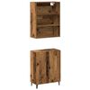 VidaXL Pr&iacute;born&iacute;k so n&aacute;stennou skrinkou Old Wood Engineered Wood