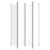vidaXL 4-panelov&yacute; parav&aacute;n biely 150x220 cm l&aacute;tkov&yacute;