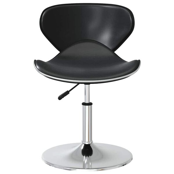 vidaXL Jed&aacute;lensk&eacute; stoličky 6 ks čierne umel&aacute; koža