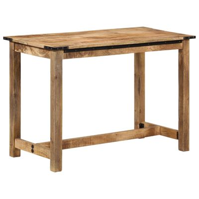 vidaXL Jedálenský stôl 110x55x75 cm masívne mangovníkové drevo