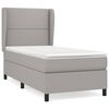vidaXL Posteľn&yacute; r&aacute;m boxsping s matracom bledosiv&yacute; 90x200 cm l&aacute;tka