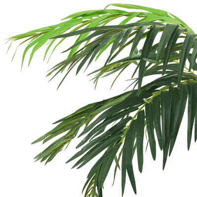 vidaXL Umelá palma Phoenix s kvetináčom 190 cm zelená