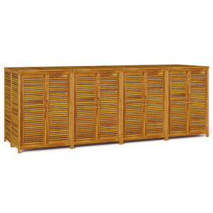 vidaXL Z&aacute;hradn&yacute; &uacute;ložn&yacute; box 280x87x104 cm mas&iacute;vne ak&aacute;ciov&eacute; drevo