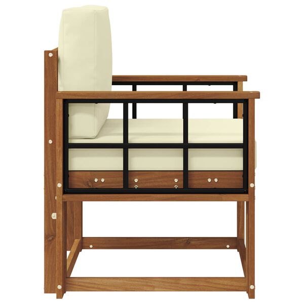 vidaXL Z&aacute;hradn&aacute; s&uacute;prava gaučov Mas&iacute;vne ak&aacute;ciov&eacute; drevo a polyester