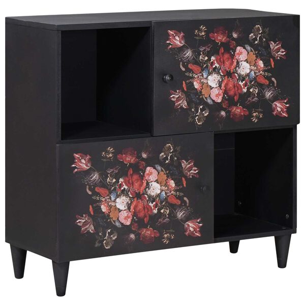 vidaXL &Uacute;ložn&eacute; skrine Viacfarebn&yacute; 80 x 33,5 x 75 cm Mas&iacute;vne mango drevo