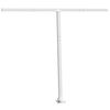 vidaXL S&uacute;prava mark&iacute;zov&yacute;ch stĺpikov biela 300x245 cm železo