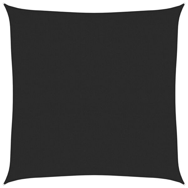 vidaXL Tieniaca plachta 160 g/m², čierna 4x4 m, HDPE