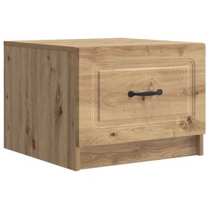 vidaXL Konferenčn&yacute; stol&iacute;k Dub artisan 49 x 50 x 37 cm Kompozitn&eacute; drevo