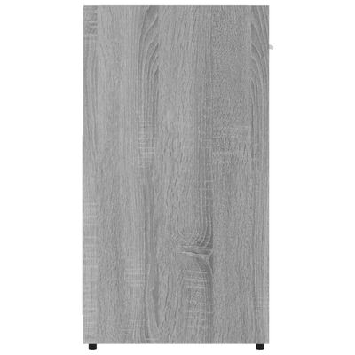 vidaXL Kúpeľňová skrinka sivý dub sonoma 60x33x60 cm spracované drevo