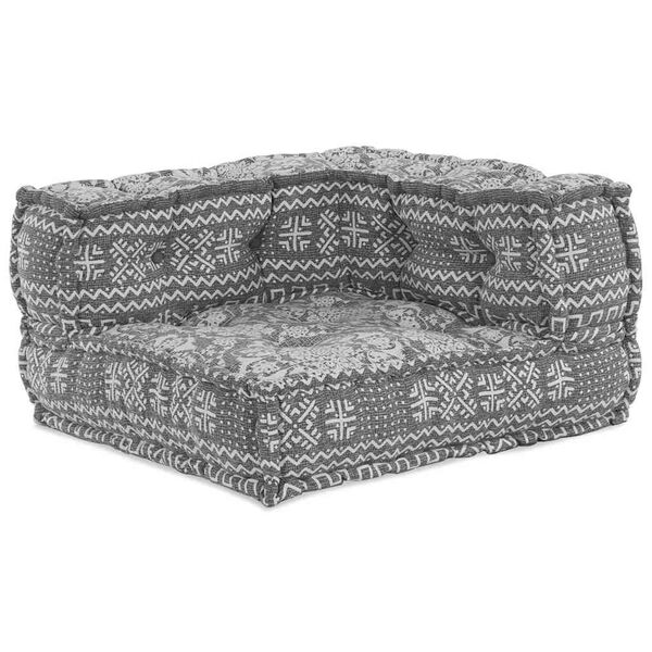 vidaXL Modul&aacute;rna rohov&aacute; pohovka Svetlosiv&aacute; 70 x 70 x 56 cm l&aacute;tka