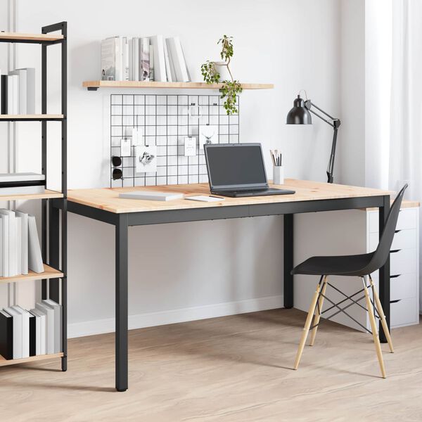 vidaXL Jed&aacute;lensk&yacute; st&ocirc;l Pr&iacute;rodn&aacute; 150 x 90 x 75 cm