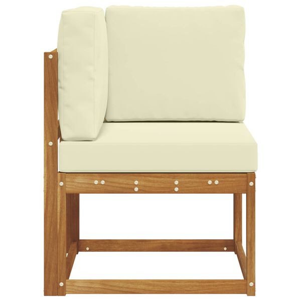 vidaXL Z&aacute;hradn&aacute; rohov&aacute; sedacia s&uacute;prava Pevn&eacute; ak&aacute;ciov&eacute; drevo