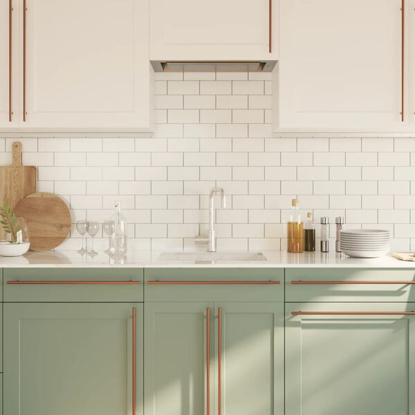 vidaXL Rukov&auml;te na skrinku 20 ks bronzov&eacute; 480 mm nehrdzavej&uacute;ca oceľ