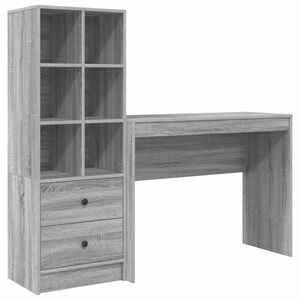 vidaXL St&ocirc;l Siv&yacute; Sonoma 145,5 x 40 x 127 cm 2 ks