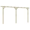 vidaXL Z&aacute;hradn&aacute; pergola 410x40x203 cm, drevo