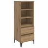 vidaXL Highboard Dub artisan 40 x 36 x 110 cm Kompozitn&eacute; drevo