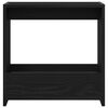 vidaXL Bočn&yacute; st&ocirc;l Čierny dub 50 x 26 x 50 cm Kompozitn&eacute; drevo