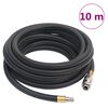 vidaXL Hybridn&aacute; vzduchov&aacute; hadica, čierna 0,6" 10 m, guma a PVC