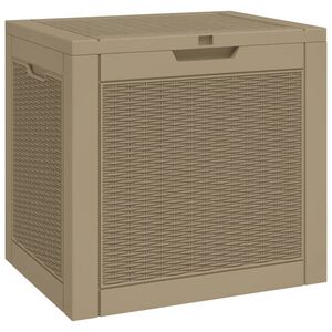 vidaXL Z&aacute;hradn&yacute; &uacute;ložn&yacute; box bledohned&yacute; 55,5x43x53 cm polypropyl&eacute;n