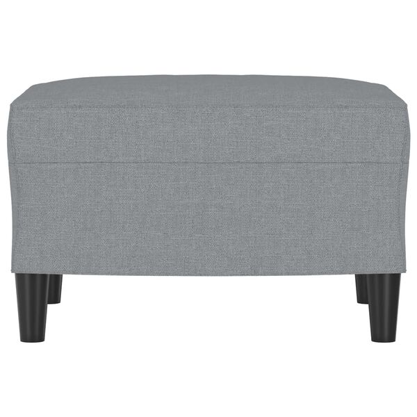 vidaXL Podnožka bledosiv&aacute; 60x50x41 cm l&aacute;tkov&aacute;