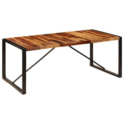 vidaXL Jedálenský stôl 200x100x75 cm, drevený masív sheesham