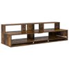 vidaXL &Scaron;t&uacute;diov&yacute; st&ocirc;l Dymov&yacute; dub 152 x 42,5 x 36 cm Kompozitn&eacute; drevo