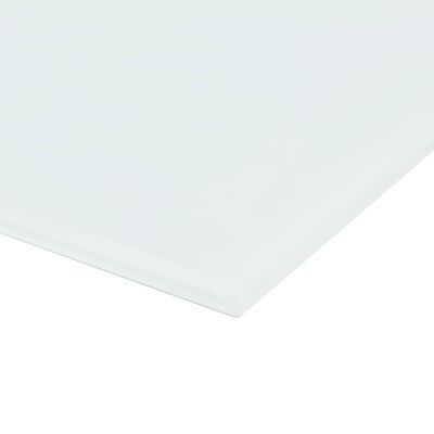 vidaXL Nástenná magnetická tabuľa, biela, sklenená 100x60 cm